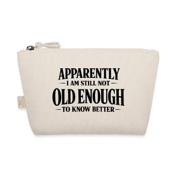 C’est drôle de dire que la typographie vintage est assez ancienne - Trousse biologique - nature - Devant