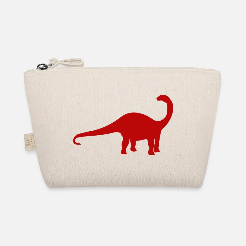 Brontosaurus Silhouette Bio-Täschchen