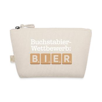 Bier Buchstabierwettbewerb Malle Party JGA Herren - Bio-Täschchen - Natur - Vorne