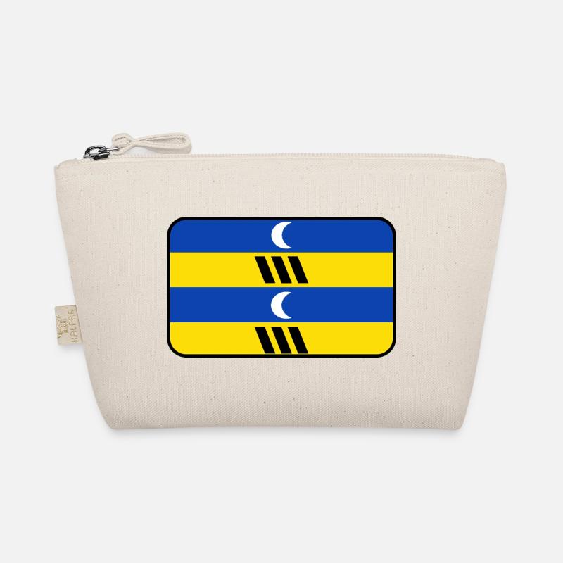 Ameland-Flaggenlogo – Inselkleidung Bio-Täschchen