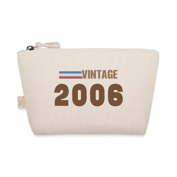 20 Years 2006 Handwritten Script T-Shirt - Organic Pouch - nature - Front