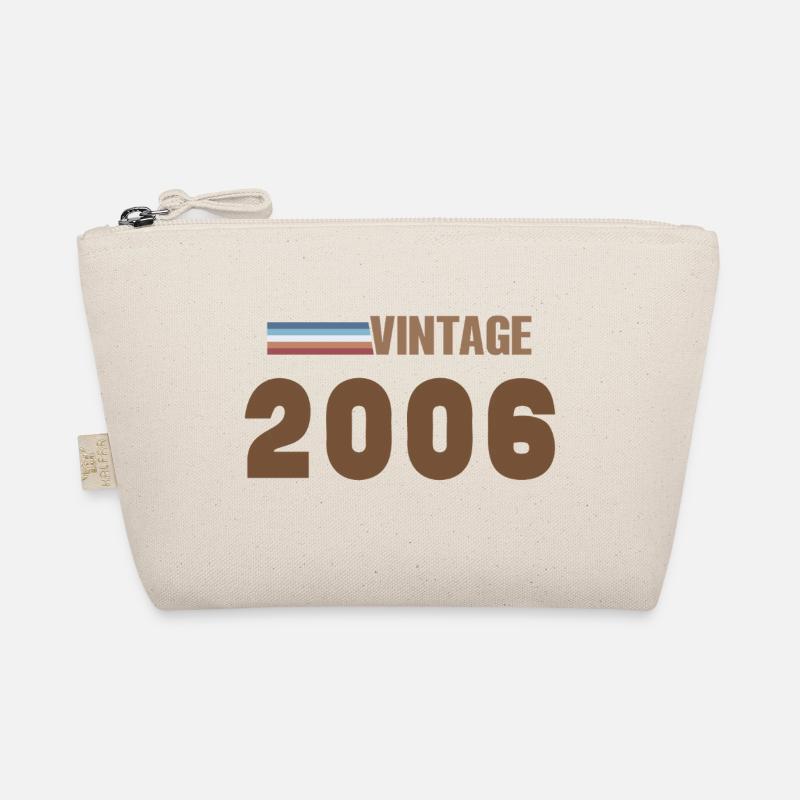 20 Years 2006 Handwritten Script T-Shirt Organic Pouch