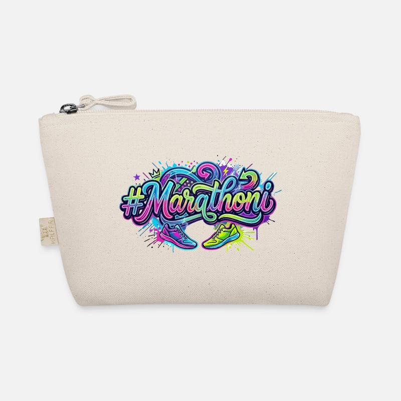 Marathoni Graffiti-Laufschuhe Bio-Täschchen