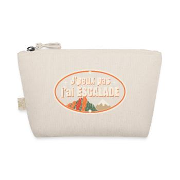 J'peux pas j'ai Escalade - Trousse biologique - nature - Devant