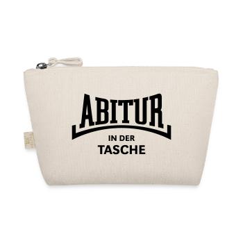 Abitur – In Der Tasche (Abiturient Abi Konkav B) - Bio-Täschchen - Natur - Vorne