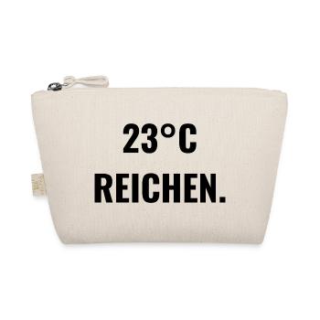 23°C reichen. - Bio-Täschchen - Natur - Vorne