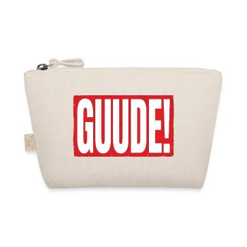 GUIDE! Großformat Rot Typo Design - Bio-Täschchen - Natur - Vorne