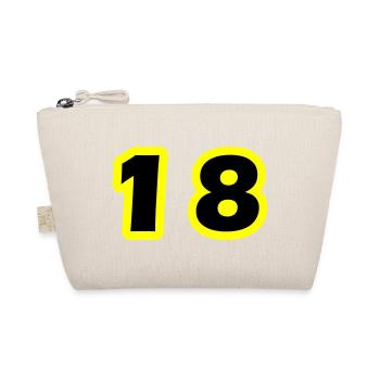 18 Number symbol - Organic Pouch - nature - Front