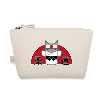 Judo Cat - Organic Pouch - nature - Front