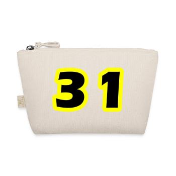 31 Number symbol - Organic Pouch - nature - Front
