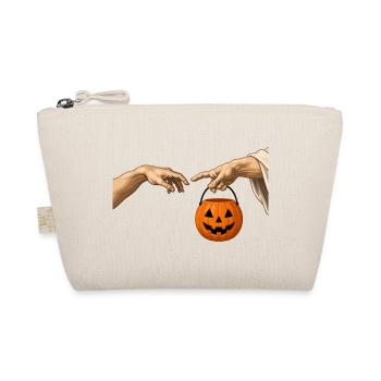 Halloween Die Schöpfung Lustiges Halloween - Bio-Täschchen - Natur - Vorne