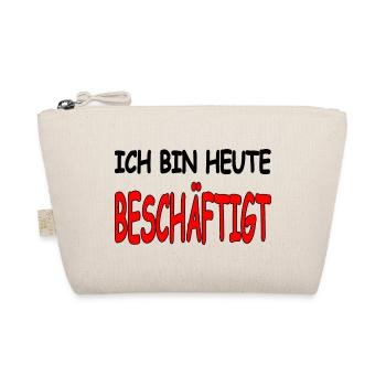 Beschäftigt - Bio-Täschchen - Natur - Vorne