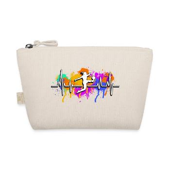 Battements de cœur du football féminin - Trousse biologique - nature - Devant