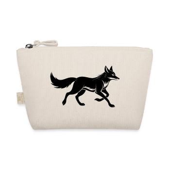 Running Fox - Organic Pouch - nature - Front