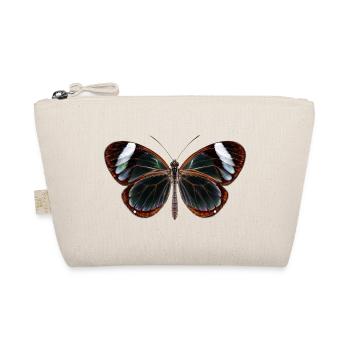 Glasswing Butterfly Greta oto Realistic Style - Organic Pouch - nature - Front