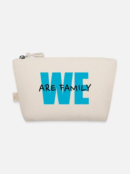 We Are Family - Bio-Täschchen - Natur
