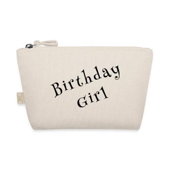 Birthday Girl – Celebration Design - Bio-Täschchen - Natur - Vorne