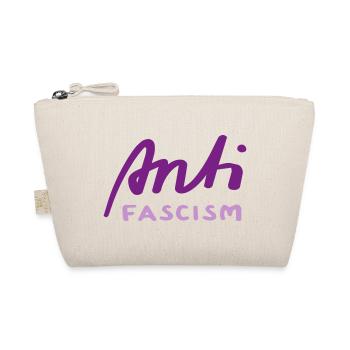 Anti Faschismus - Bio-Täschchen - Natur - Vorne