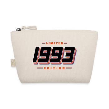 33. Geburtstag Limited Edition Jahrgang 1993 - Bio-Täschchen - Natur - Vorne