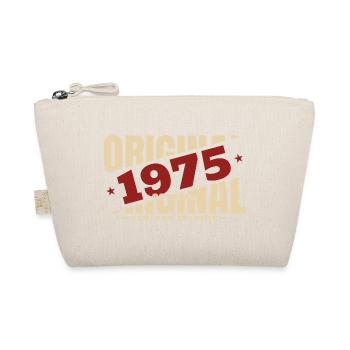 51. Geburtstag Geschenk Mann Original Oktober 1975 - Bio-Täschchen - Natur - Vorne