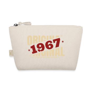 59. Geburtstag Geschenk Mann Original Oktober 1967 - Bio-Täschchen - Natur - Vorne