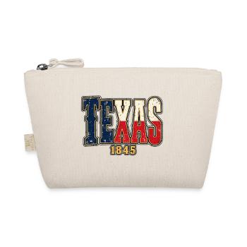 Texas 1845 Vintage Motiv - Bio-Täschchen - Natur - Vorne