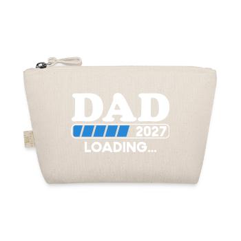 Dad Loading 2027 Schwangerschaft - Bio-Täschchen - Natur - Vorne
