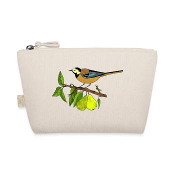 Bunter Vogel - Bio-Täschchen - Natur - Vorne