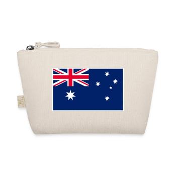 Australia Flag Classic Frame - Bio-Täschchen - Natur - Vorne