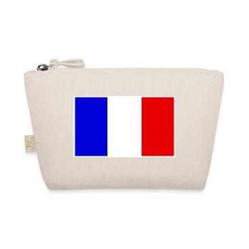 France Flag Classic Frame - Bio-Täschchen - Natur - Vorne