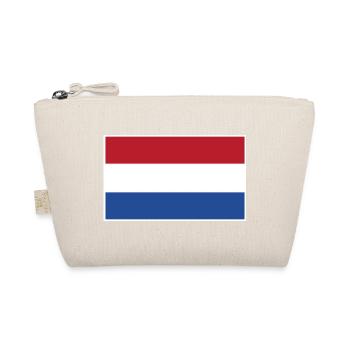 Netherlands Flag - Bio-Täschchen - Natur - Vorne