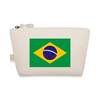 Brasilien Flagge Fahne - Bio-Täschchen - Natur - Vorne