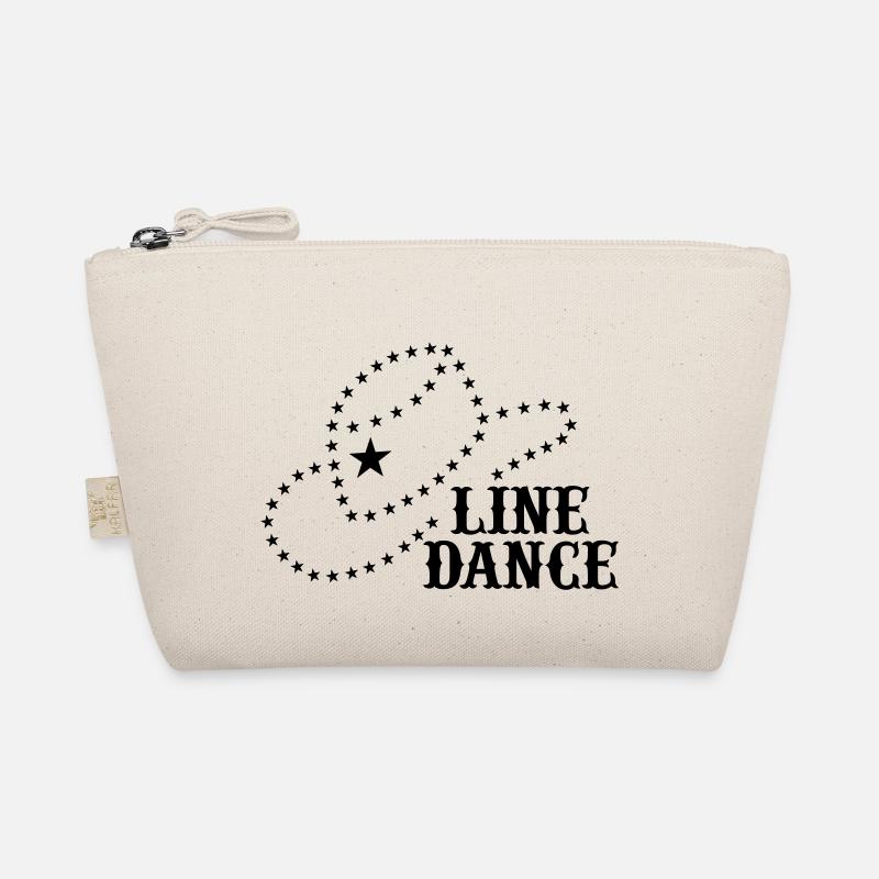 LINE DANCE COWBOYHUT AUS STERNEN - Bio-Täschchen - Natur