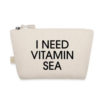 I NEED VITAMIN SEA - Bio-Täschchen - Natur - Vorne