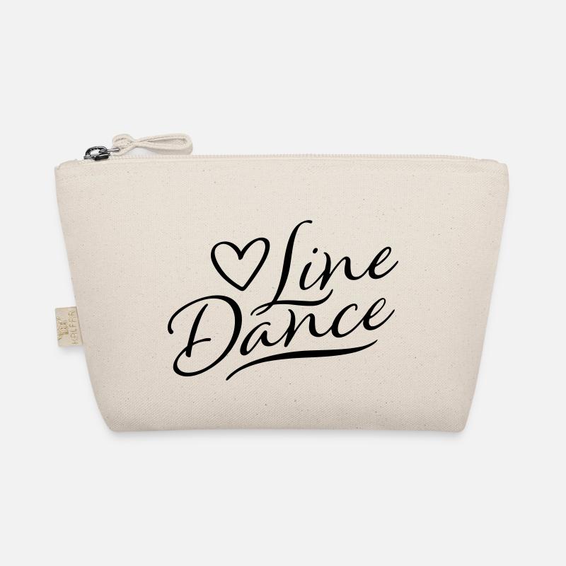 LOVE LINE DANCE Bio-Täschchen