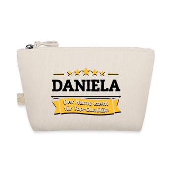 Daniela – Der Name steht für Top-Qualität! - Bio-Täschchen - Natur - Vorne
