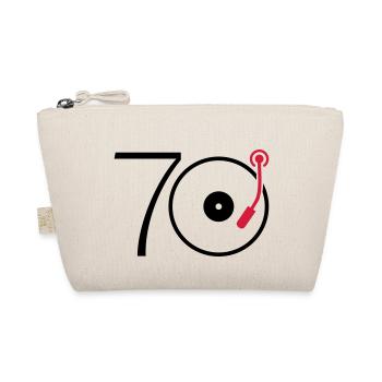 Musik der 70er - Bio-Täschchen - Natur - Vorne