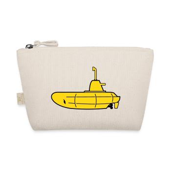 2 colours - Gelbes U-Boot - Yellow Submarine - Trousse biologique - nature - Devant