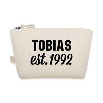 Tobias est 1992 - Bio-Täschchen - Natur - Vorne