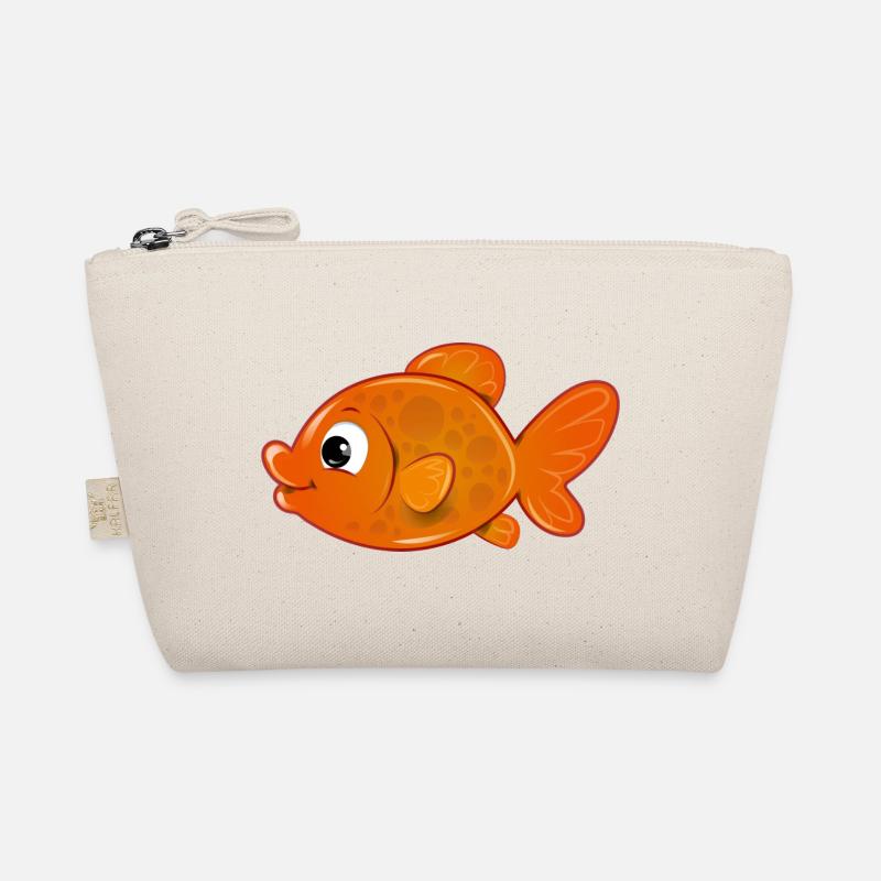 orange fish Organic Pouch