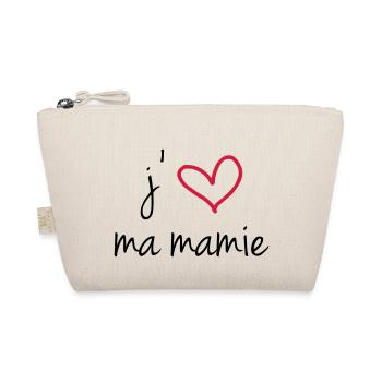 j'aime ma mamie - Trousse biologique - nature - Devant