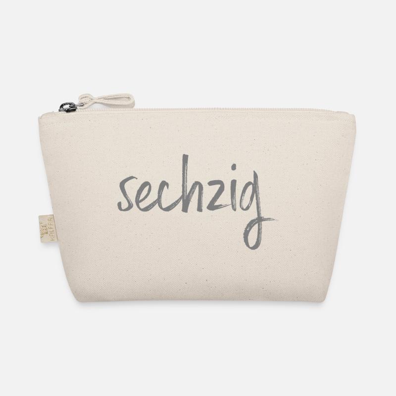 60 sechzig 60. Geburtstag Geschenk Bio-Täschchen