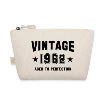 VINTAGE 1962 - Aged To Perfection - Bio-Täschchen - Natur - Vorne