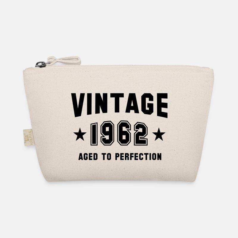 VINTAGE 1962 - Aged To Perfection Bio-Täschchen