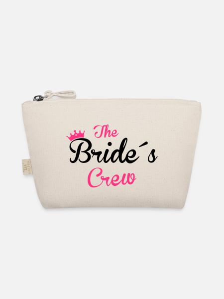 the bride´s crew - Bio-Täschchen - Natur - Vorne
