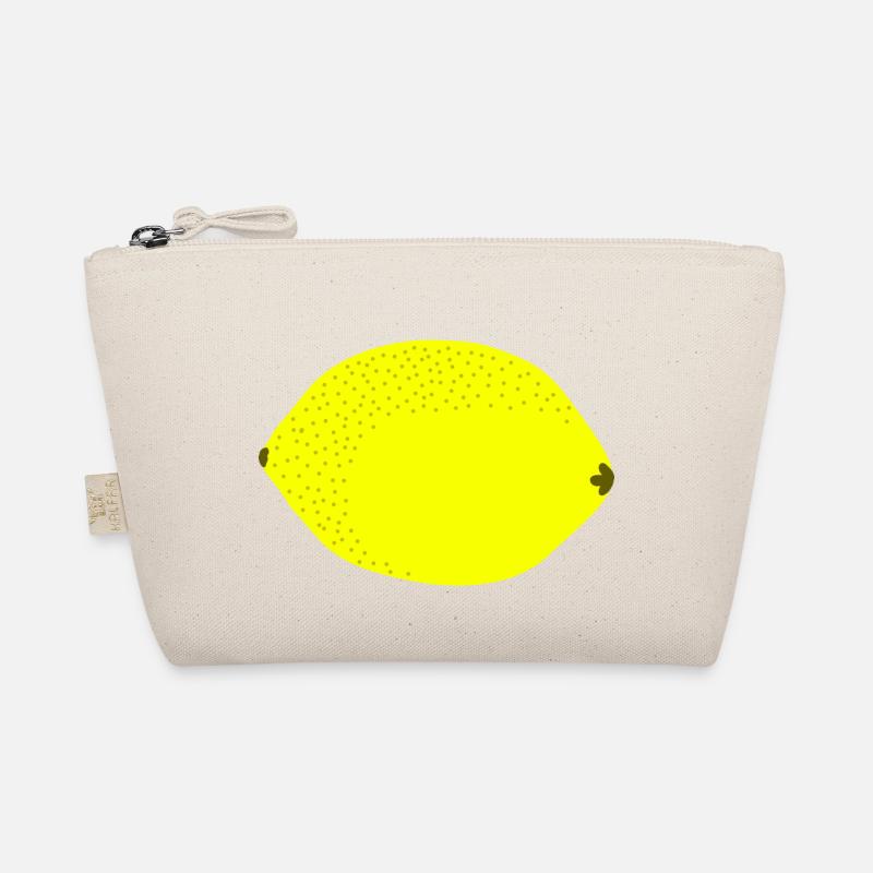 Knall Gelbe Zitrone, Obst, Geschenkidee Bio-Täschchen