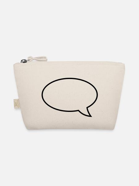 sprechblase__f1 - Organic Pouch - nature - Front