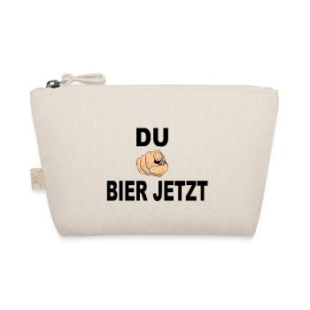 Bier jetzt - Bio-Täschchen - Natur - Vorne