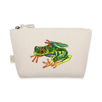 frog - Organic Pouch - nature - Front