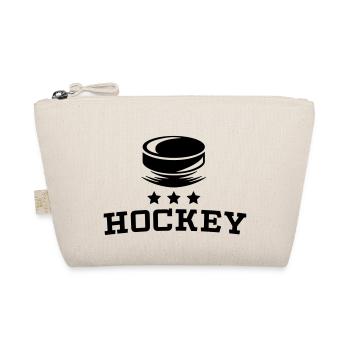 hockey_logo_2_f1 - Bio-Täschchen - Natur - Vorne